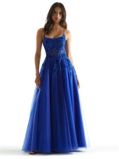 47083 - Royal Blue Dress (Mori Lee)